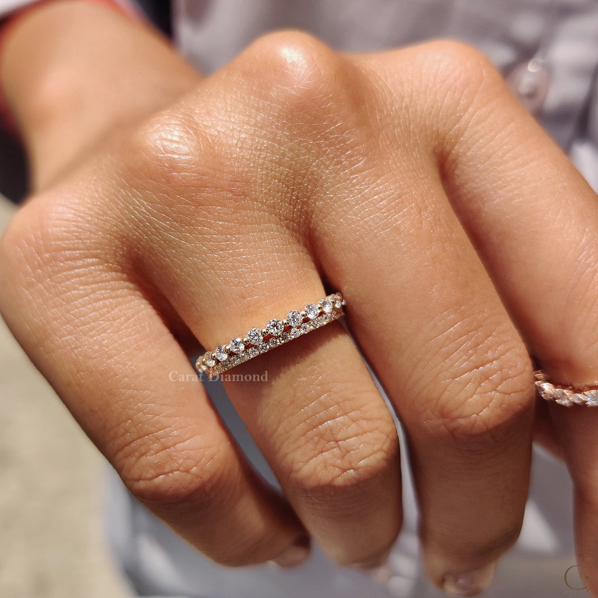 Handmade Jewelry ring styled with modern finishes.