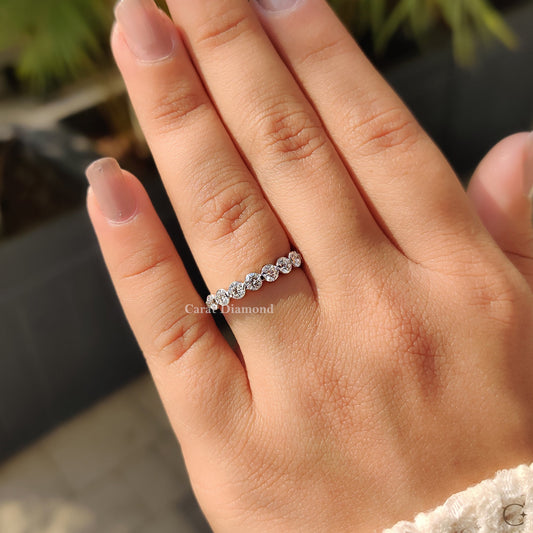 Buy Wedding Band with handmade band design.