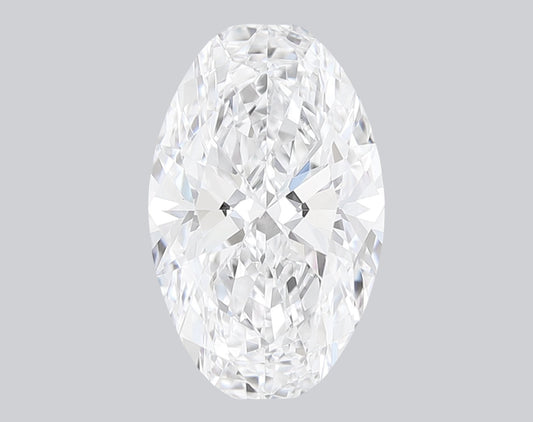 1.00 Carat D-VVS2 Oval Lab Grown Diamond - IGI (#128178) - Diamond View