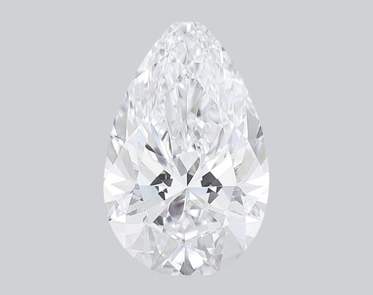 1.01 Carat D-VVS2 Pear Lab Grown Diamond - IGI (#128076) - Diamond View