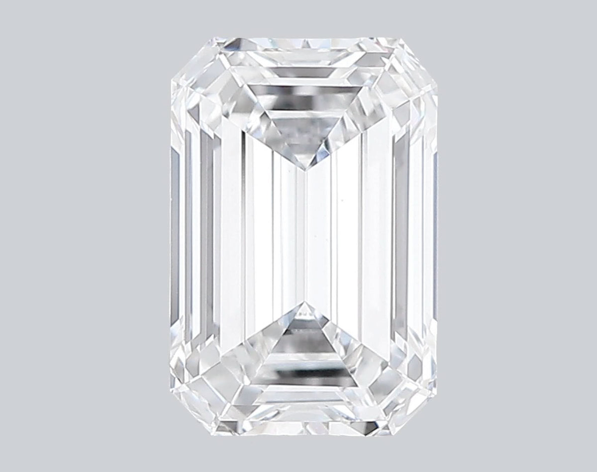 1.05 Carat D-VVS2 Emerald Lab Grown Diamond - IGI (#122007) - Diamond View