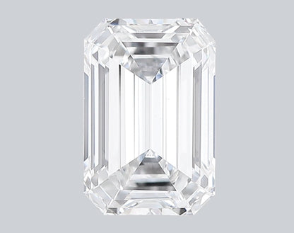 1.05 Carat D-VVS2 Emerald Lab Grown Diamond - IGI (#122007) - Diamond View