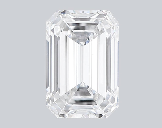 1.05 Carat D-VVS2 Emerald Lab Grown Diamond - IGI (#122007) - Diamond View
