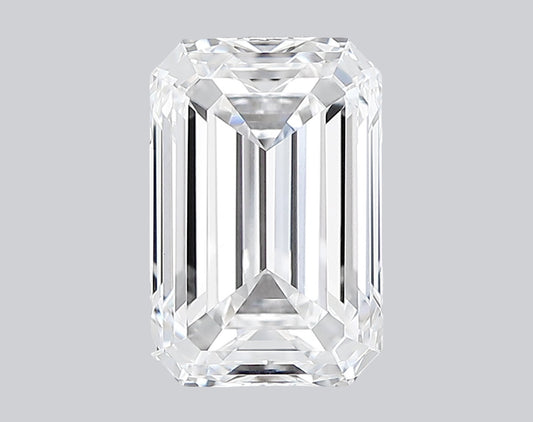 1.26 Carat E-VVS2 Emerald Lab Grown Diamond - IGI (#127295) - Diamond View