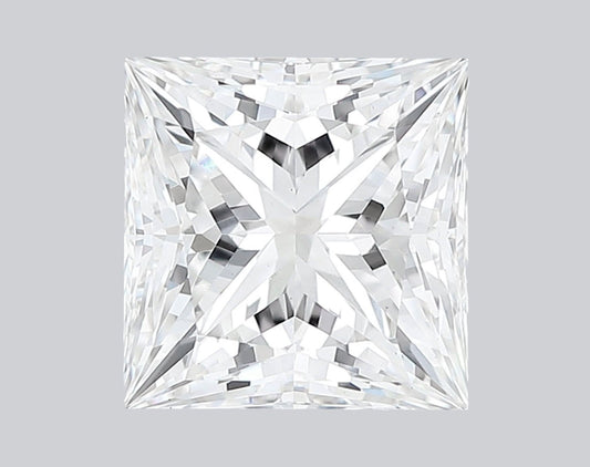 1.28 Carat F-VS1 Princess Lab Grown Diamond - IGI (#51156) - Diamond View