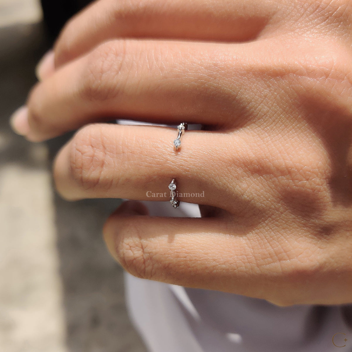 White Gold Wedding Band crafted for timeless elegance and durability.