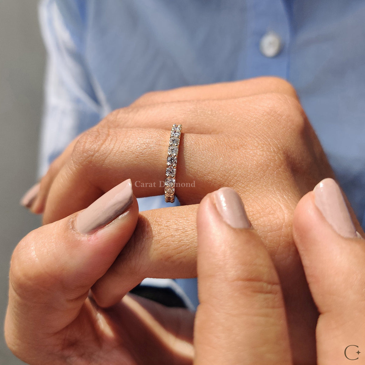 Handmade jewelry styled for a modern wedding se
