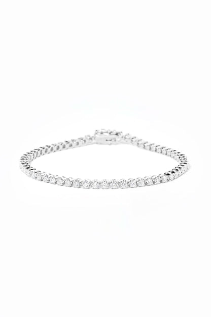 5ct Buttercup Lab Diamond Tennis Bracelet