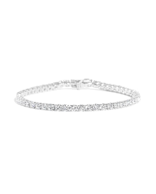7ct Tennis Bracelet White Gold